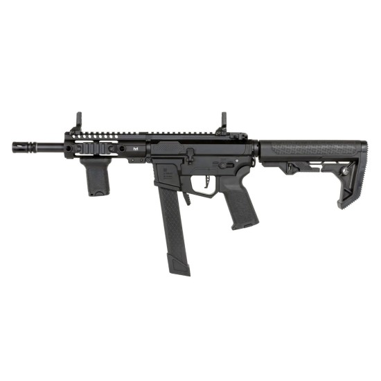 Specna Arms SA-PX01 8.5" AR9 PRIME™ AEG w/ Optical Aster II ETU & Brushless Motor - BK