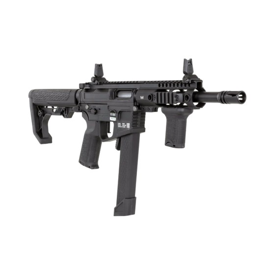 Specna Arms SA-PX01 8.5" AR9 PRIME™ AEG w/ Optical Aster II ETU & Brushless Motor - BK