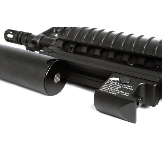 Madbull XM203 "Long" BB Shower Grenade Launcher for Picatinny - Black