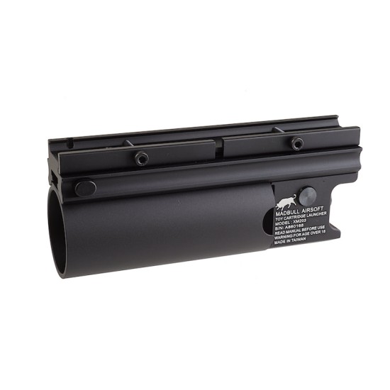 Madbull XM203 "Short" BB Shower Grenade Launcher for Picatinny - Black