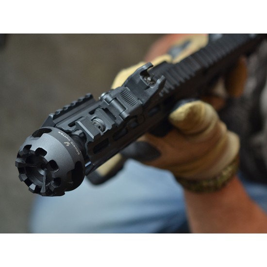 Strike Industries Cookie Cutter Dummy Compensator 14mm CCW