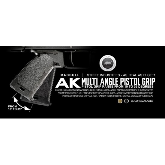 Strike Industries AK Multi-Angle Adapter and Pistol Grip