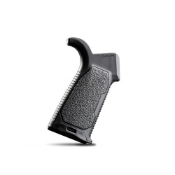 Strike Industries AR Overmolded Enhanced Pistol Grip - 25 Degree, Black