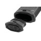 Strike Industries AR Overmolded Enhanced Pistol Grip - 25 Degree, Black