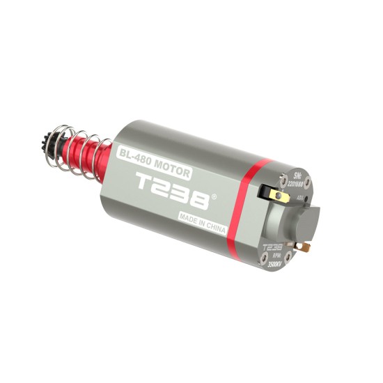 T238 Brushless 39K High Torque High Speed AEG Motor [Thermal & Energy Efficient] - Long