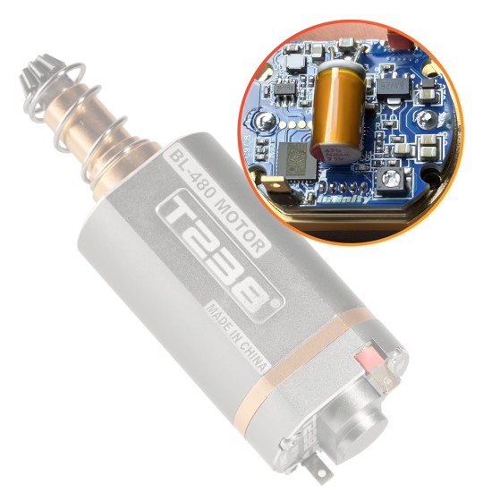 T238 BL-480 Adjustable Brushless AEG Motor [Pro Edition] - 39K Long