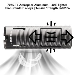 T238 AEG 7075-T6 Aluminum PTFE Coating Cylinder - 70%