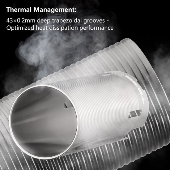 T238 AEG 7075-T6 Aluminum PTFE Coating Cylinder - 70%