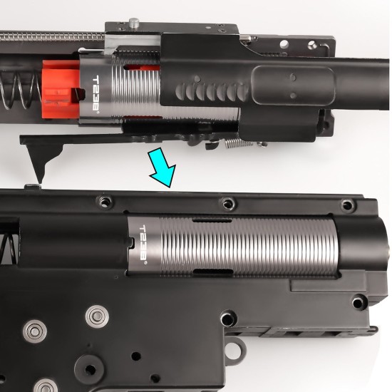 T238 AEG 7075-T6 Aluminum PTFE Coating Cylinder - 70%