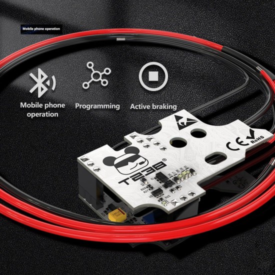 T238 DTU V2 EXP Bluetooth Optical Sensor Trigger Unit For V2 Gearbox - Rear Wired