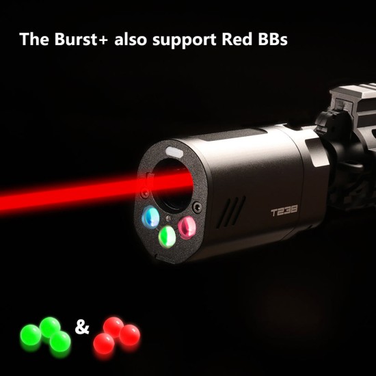 T238 Burst+ RGB Shotgun Flame Tracer Unit