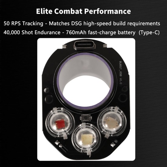 T238 Burst+ RGB Shotgun Flame Tracer Unit