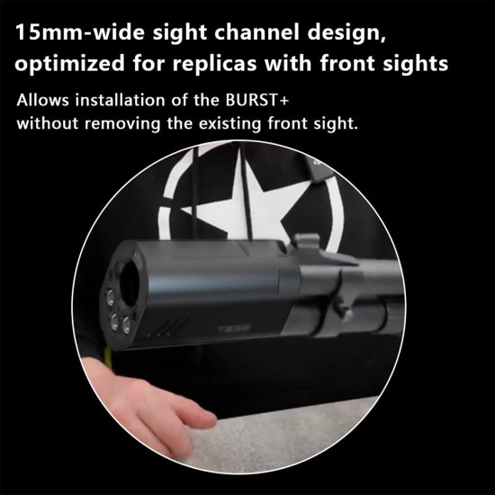 T238 Burst+ RGB Shotgun Flame Tracer Unit