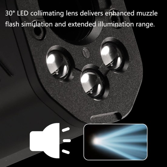 T238 Burst+ RGB Shotgun Flame Tracer Unit