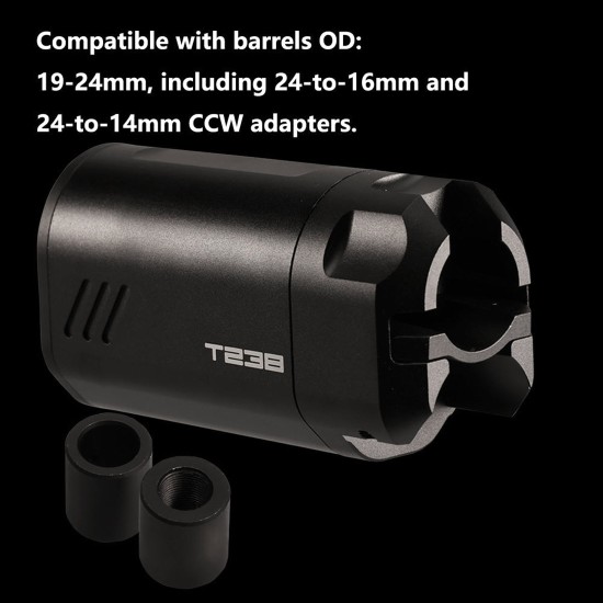T238 Burst+ RGB Shotgun Flame Tracer Unit