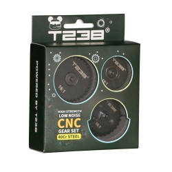 T238 AEG Spiral Gear Set Pro Edition (Helical Bevel & Pinion) - 16:1