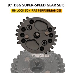 T238 AEG Spiral Gear Set Pro Edition (Helical Bevel & Pinion) - 9:1 DSG