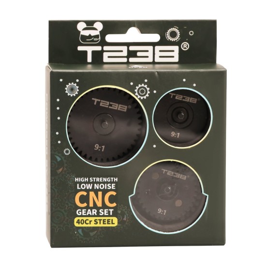 T238 AEG Spiral Gear Set Pro Edition (Helical Bevel & Pinion) - 9:1 DSG