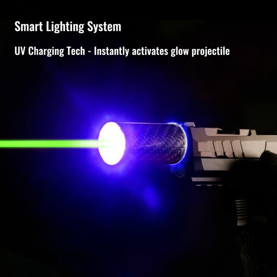 T238 Nano Super Lightweight Red/Green Tracer Unit - Carbon Gold