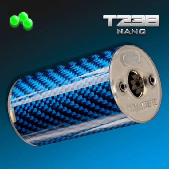 T238 Nano Super Lightweight Red/Green Tracer Unit - Carbon Blue