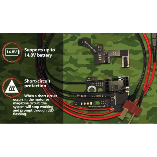 T238 DTU V2 PRO Optical Sensor Trigger Unit For V2 Gearbox - Rear Wired