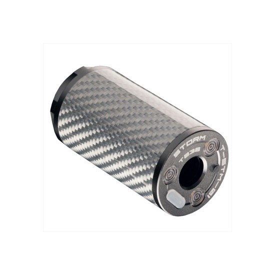 T238 Storm Mini Flame Tracer Unit - Carbon Silver
