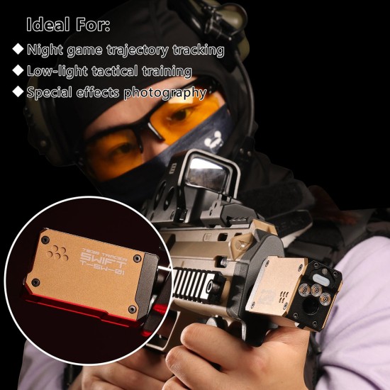 T238 Swift Advanced Flame Tracer for Pistols - Grey