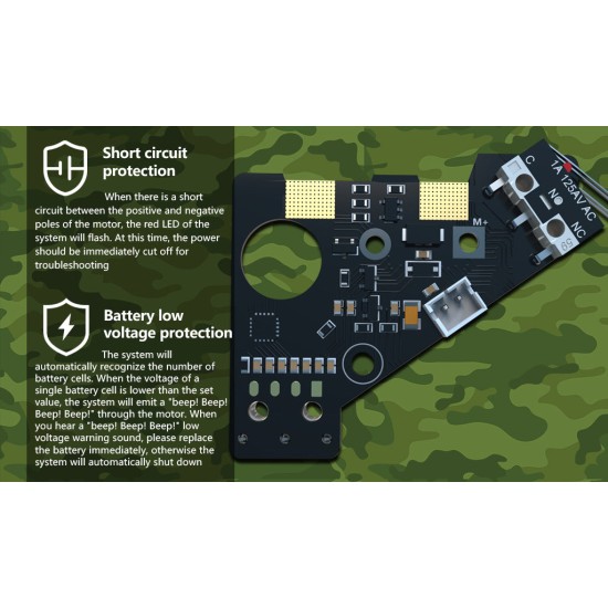 T238 DTU VECTOR Advance Trigger unit For Krytac Kriss Vector AEG