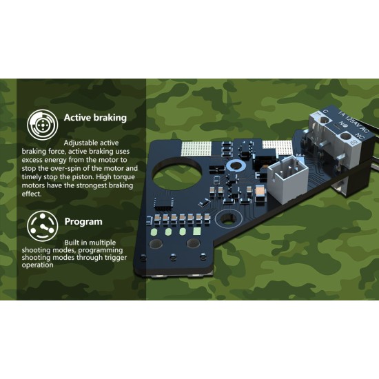 T238 DTU VECTOR Advance Trigger unit For Krytac Kriss Vector AEG