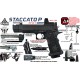 T8 SP x EMG Staccato P with Comp Gas Blowback Pistol (Army+)