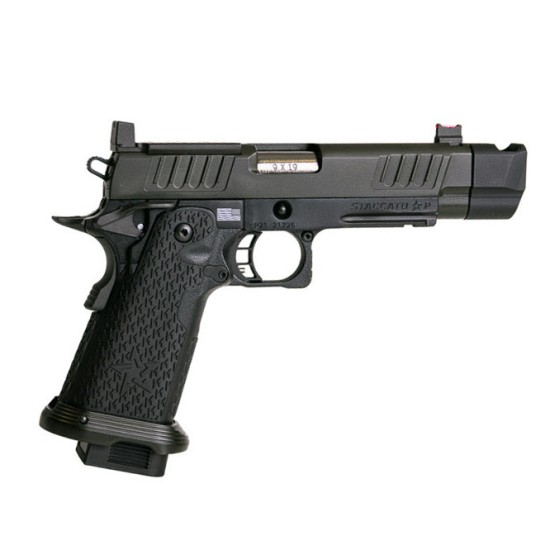 T8 SP x EMG Staccato P with Comp Gas Blowback Pistol (Army+)