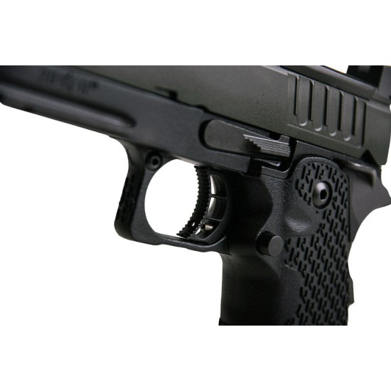 T8 SP x EMG Staccato P with Comp Gas Blowback Pistol (Army+)
