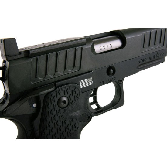 T8 SP x EMG Staccato C2 with Comp Gas Blowback Pistol (Army+)