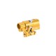 TTI Airsoft CNC Aluminium TDC Hop Chamber for Marui Hi-Capa - Gold