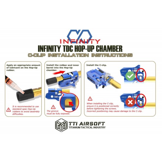 TTI Airsoft CNC Aluminium TDC Hop Chamber for Marui Glock Gen 3 - Red