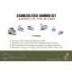 TTI Airsoft CNC Stainless Steel Hammer Set for AAP01 / TM G18C