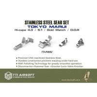 TTI Airsoft CNC Stainless Steel Sear Set for Tokyo Marui Hi-Capa