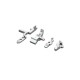 TTI Airsoft CNC Stainless Steel Sear Set for WE / AW Hi-Capa