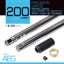 UNICORN AIRSOFT 6.03 NITROFLON COATED INNER BARREL - AEG 200MM