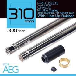 UNICORN AIRSOFT 6.03 NITROFLON COATED INNER BARREL - AEG 310MM