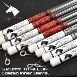 UNICORN AIRSOFT 6.03 TITAFLON COATED INNER BARREL - GBB 370MM