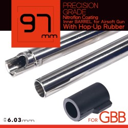 UNICORN AIRSOFT 6.03 NITROFLON COATED INNER BARREL - GBB 97MM
