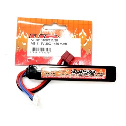 VB POWER LI-PO 11.1V 1450MAH 30C BATTERY - STICK