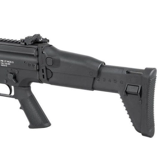 VFC (Cybergun) FN SCAR-H MK17 Gas Blowback Rifle - Black (Asia Edition)