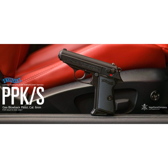 Umarex (VFC) Walther PPK-S Licensed Gas Blowback Pistol
