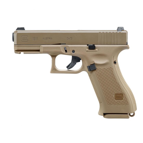 Umarex (VFC) Glock 19X Fully Licensed Gas Blowback Pistol - Tan