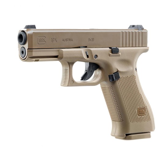 Umarex (VFC) Glock 19X Fully Licensed Gas Blowback Pistol - Tan