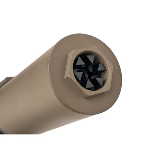 [Pre-Order] VFC Maxim Defense PDX-SD Suppressed M4 AEG Rifle - Gate Aster Optical - Tan