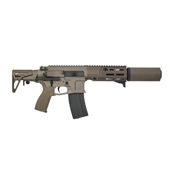 [Pre-Order] VFC Maxim Defense PDX-SD Suppressed M4 AEG Rifle - Gate Aster Optical - Tan