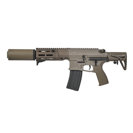 [Pre-Order] VFC Maxim Defense PDX-SD Suppressed M4 AEG Rifle - Gate Aster Optical - Tan